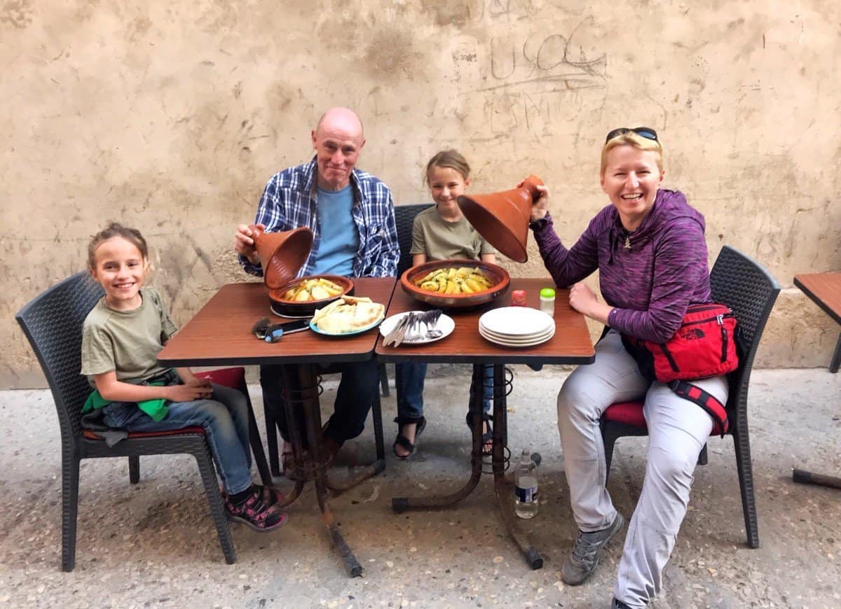 things to do in essaouira - have a meal - tajine follow up with traditional Morrocan mint tea 