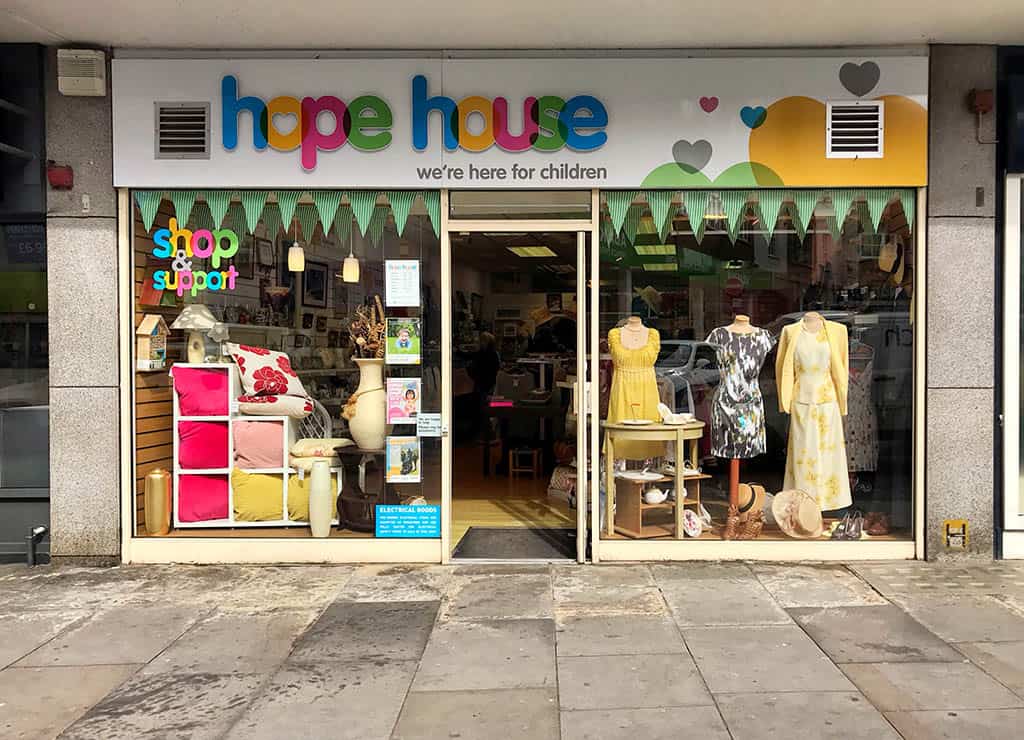 shrewsbury stores, hope house charity