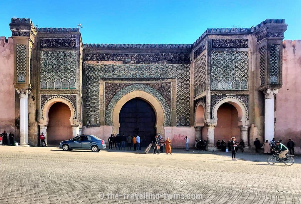 cultural gate to Meknes city