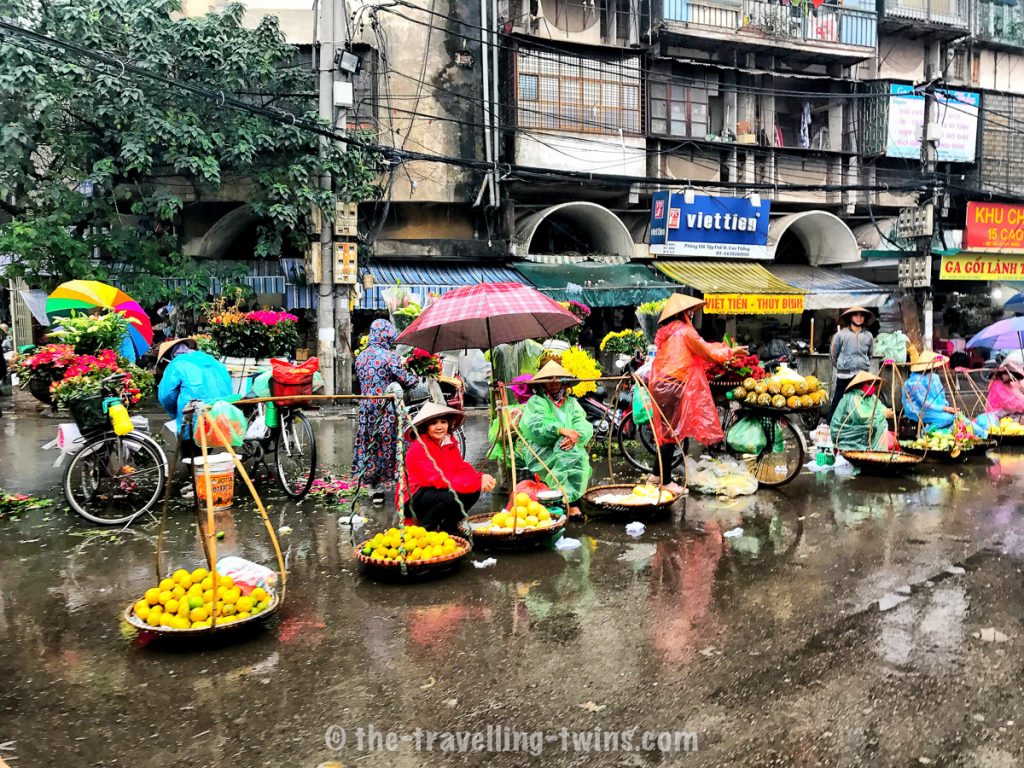 what to do in hanoi - go visit local market