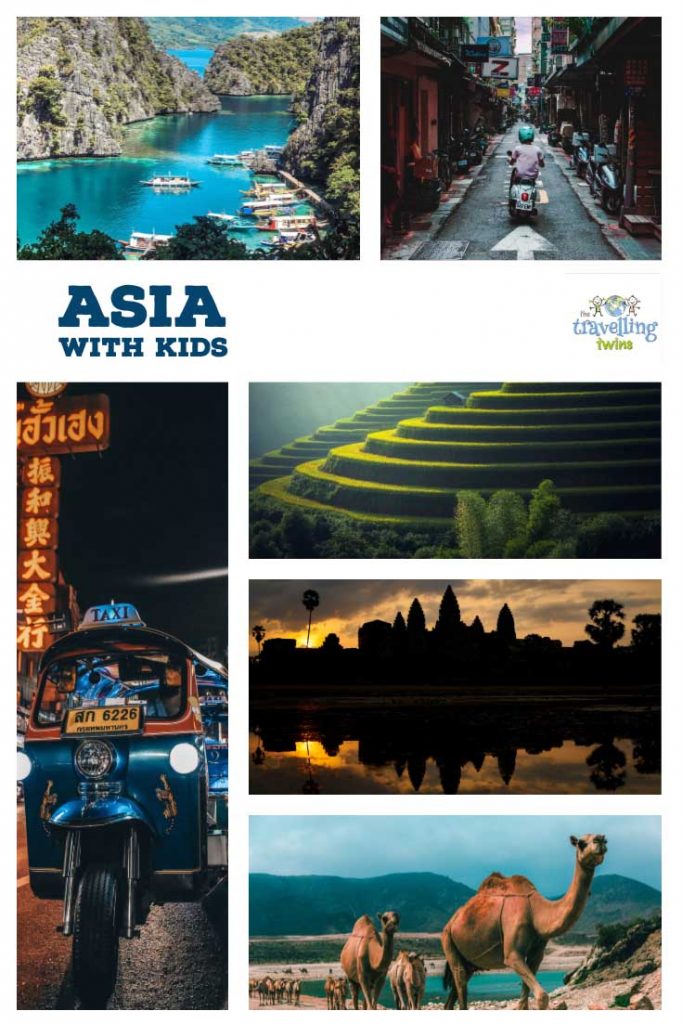 Asia with kids - what are the best places in Asia to visit with your family?  Thailand, malaysia, Borneo, Vietnam, Bali, Oman, Dubai and more. Read our recommendations for the best family holiday destinations in Asia. 	