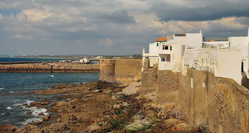 Asilah coastal city in morocco