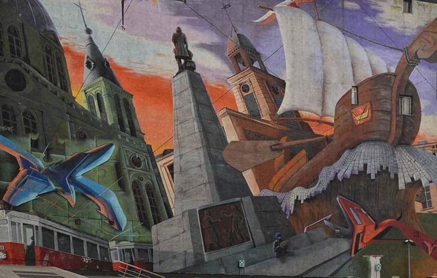 mural in lodz, City Of Łódź Mural