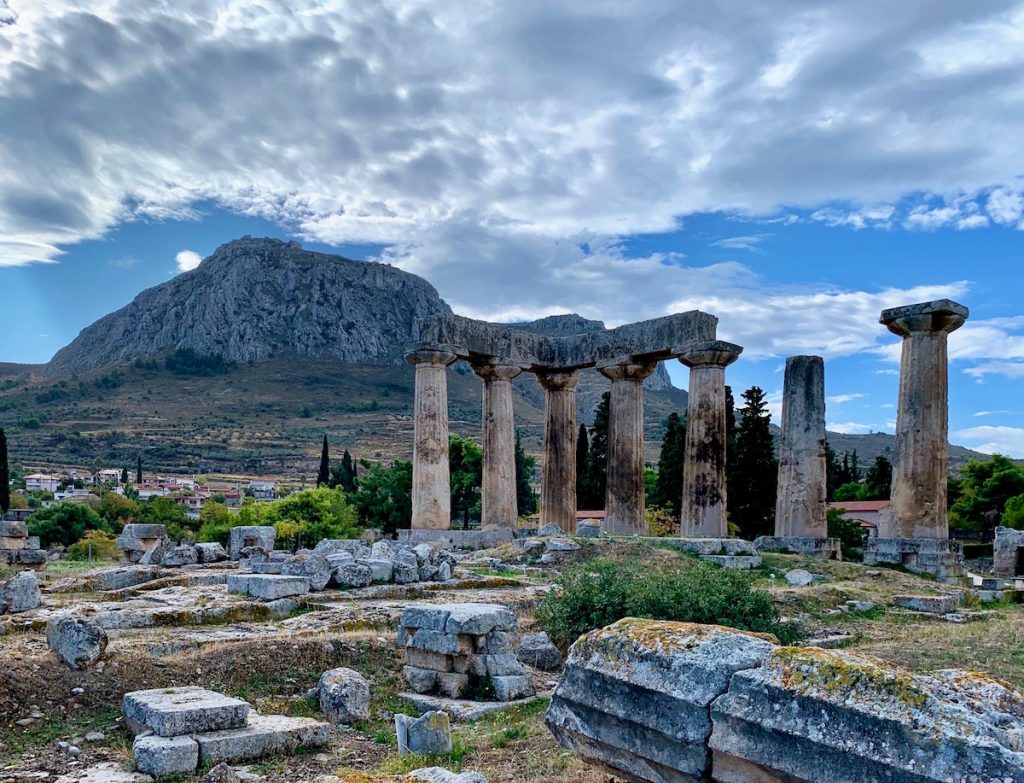 Spent half a day going around ancient Corinth