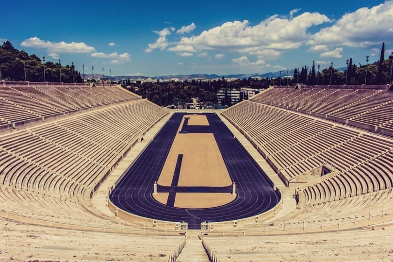 ancient stadion in Athens