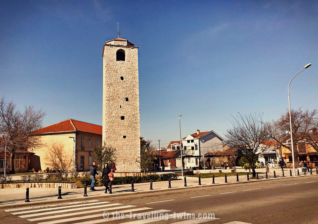 see city center - Podgorica - clock tower, things to do in Podgorica montenegro