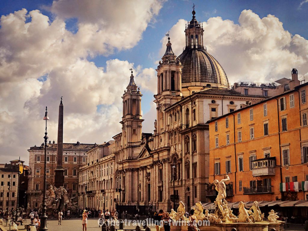 piazza navona - rome with kids, family friendly place to enjoy kids rome
