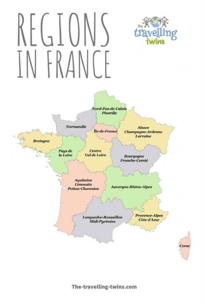 regions in France