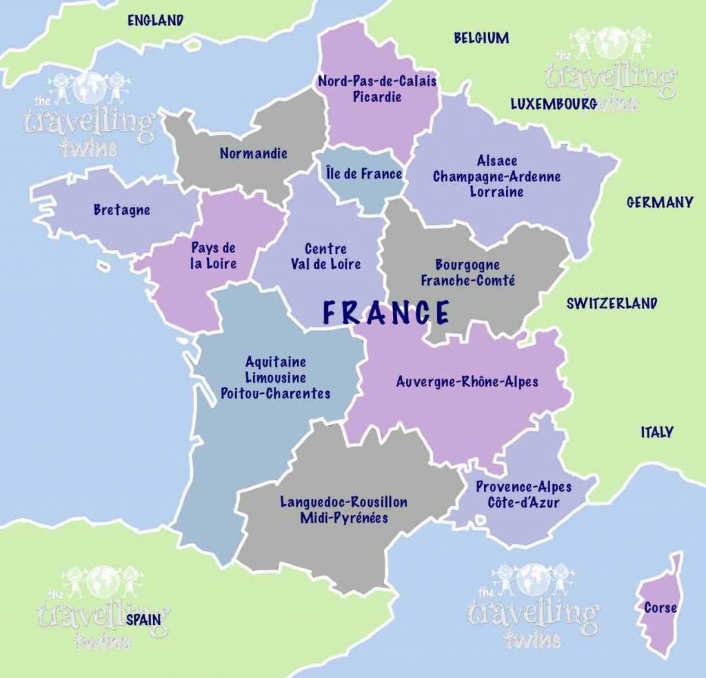 Regions in France 6
