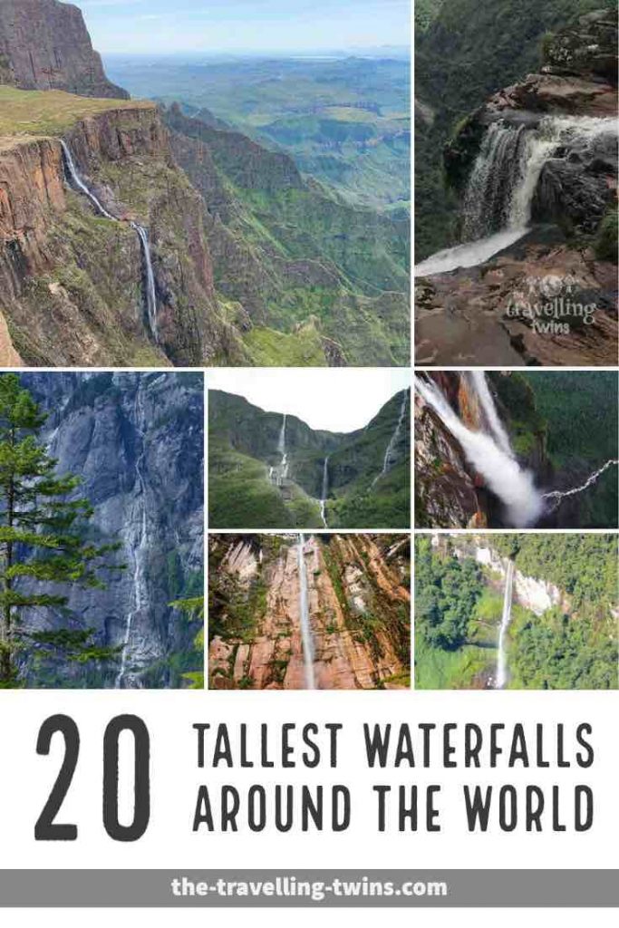tallest waterfalls in the world, world's highest waterfalls