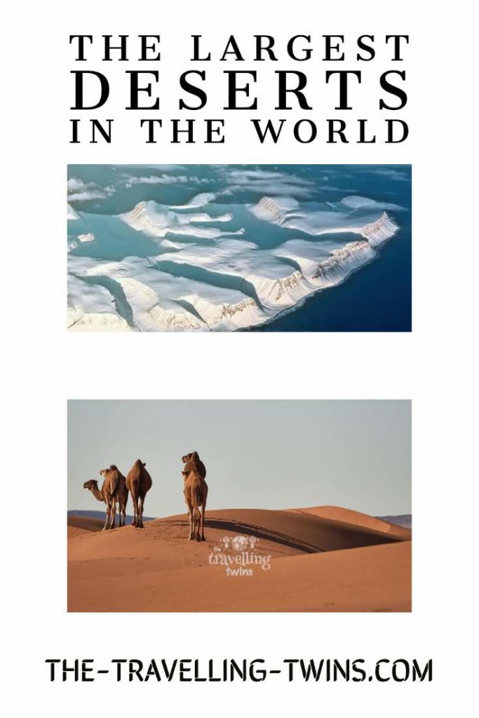 Largest deserts in the world 