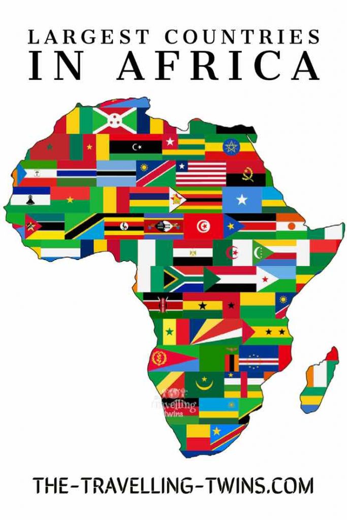 Largest Countries in Africa
