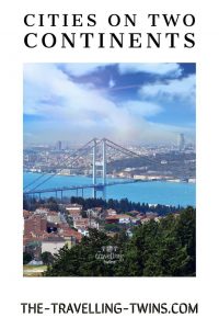 Istanbul city on two continents