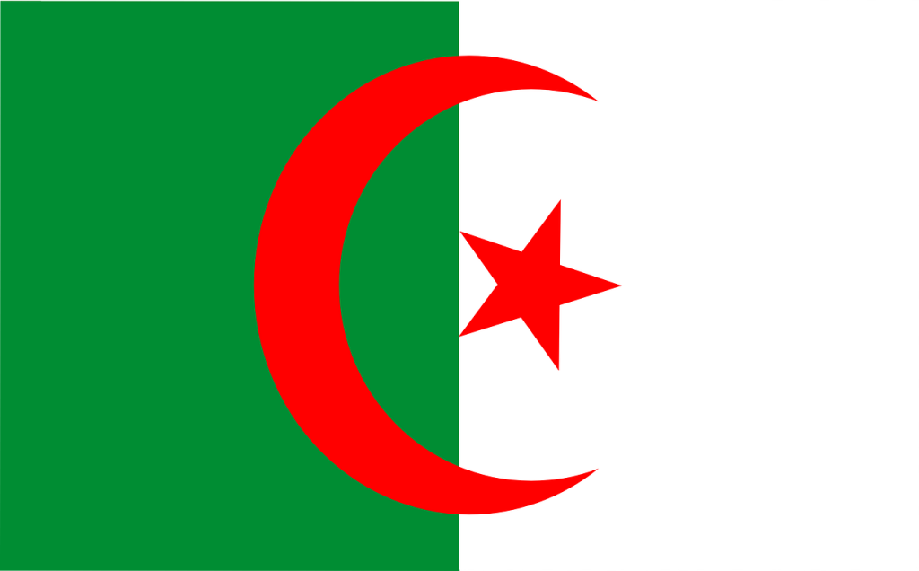 algerian flag, Algerian government