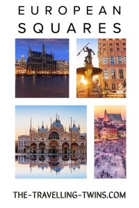 The Most Beautiful European Squares