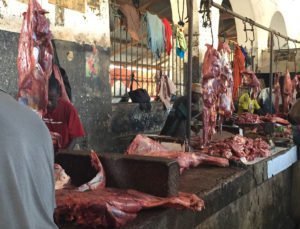 Stone town meat market
