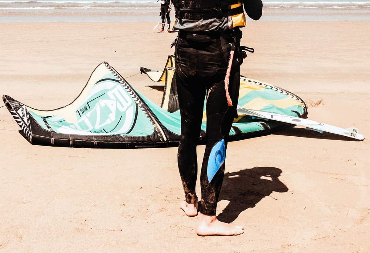 what to do in essaouira - spend day kitesurfing activities 