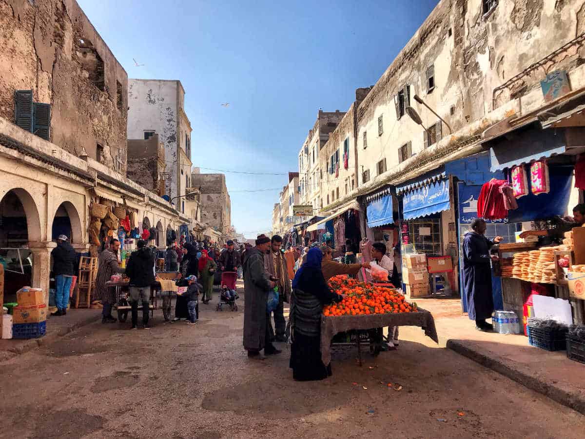  Essaouira streets, some are very narrow 