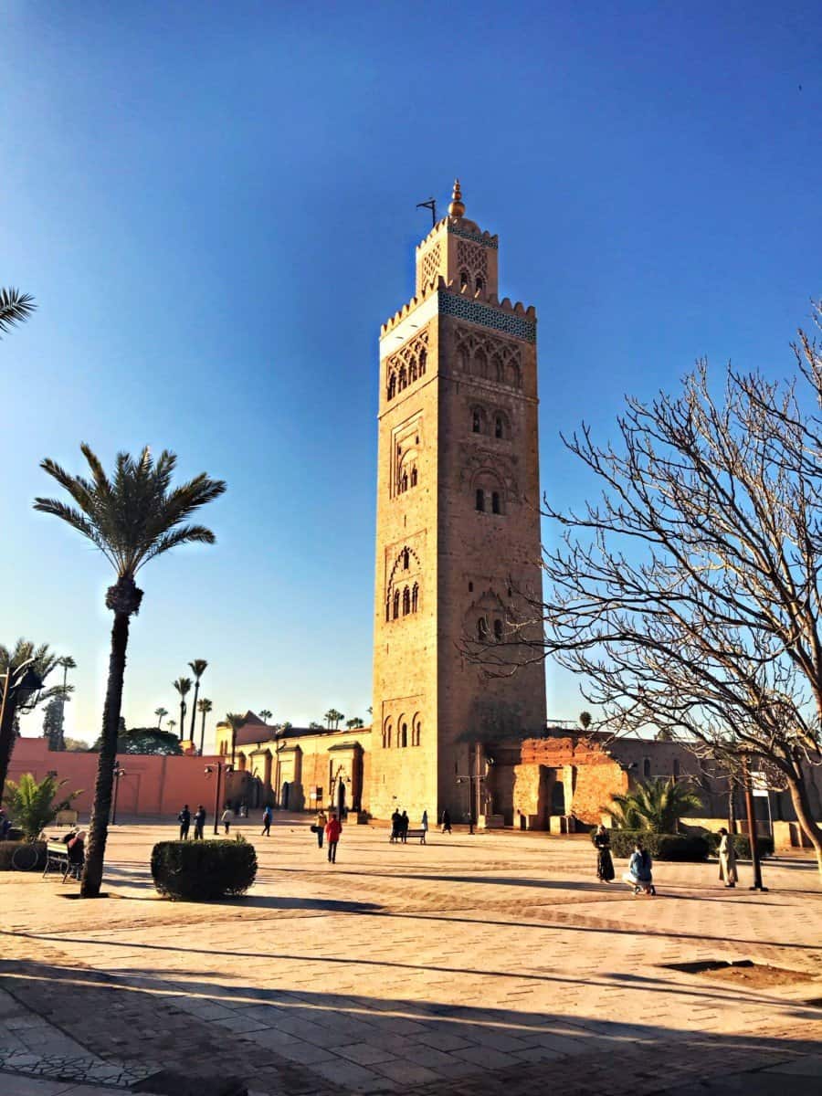 Marrakech with kids - Koutoubia Mosque ben youssef