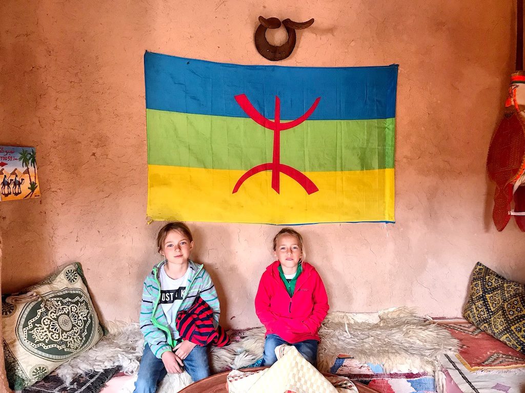 berber flag and symbol of freedom, 