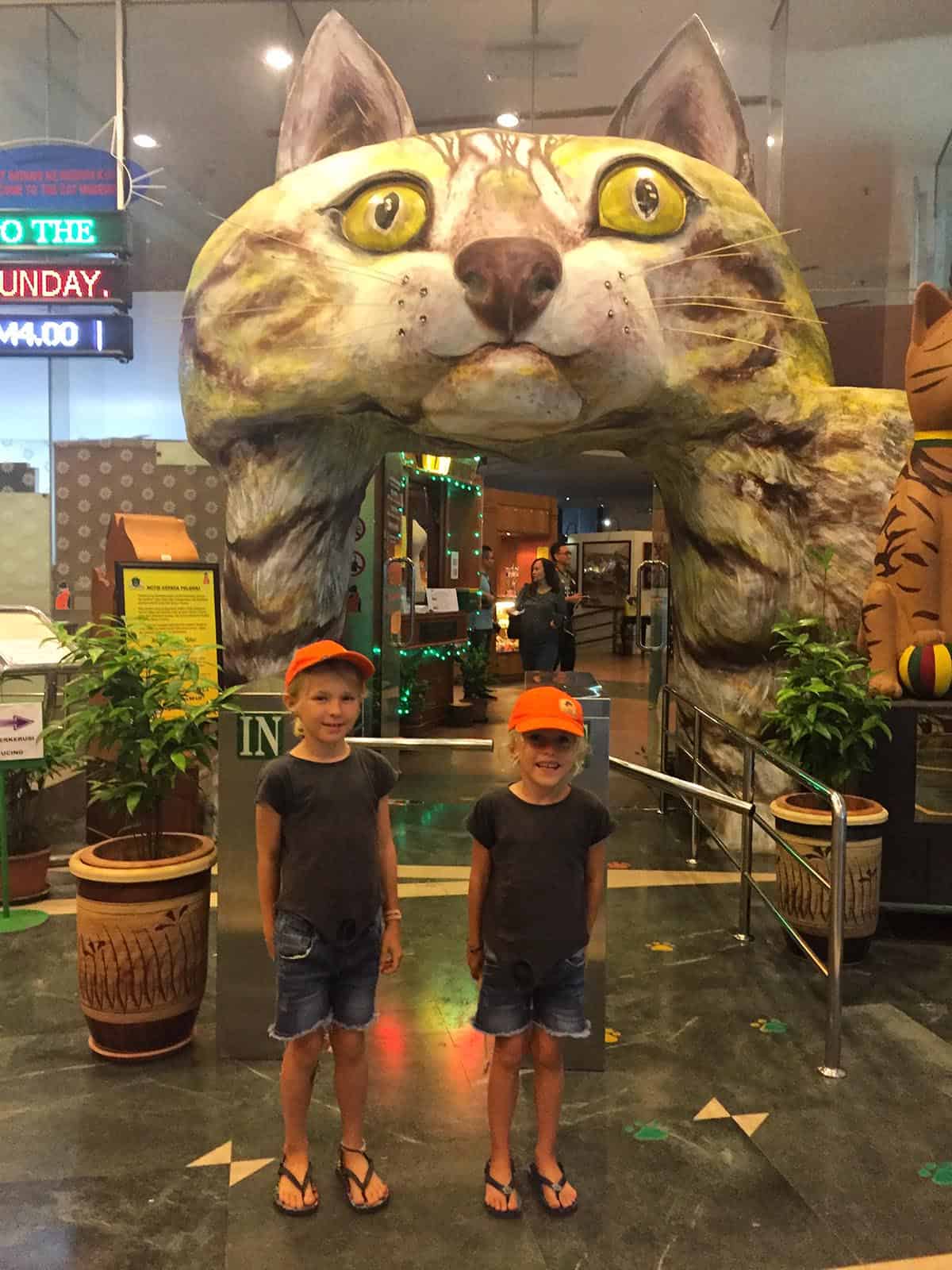 things to do in Kuching with kids - visit Cats museum 