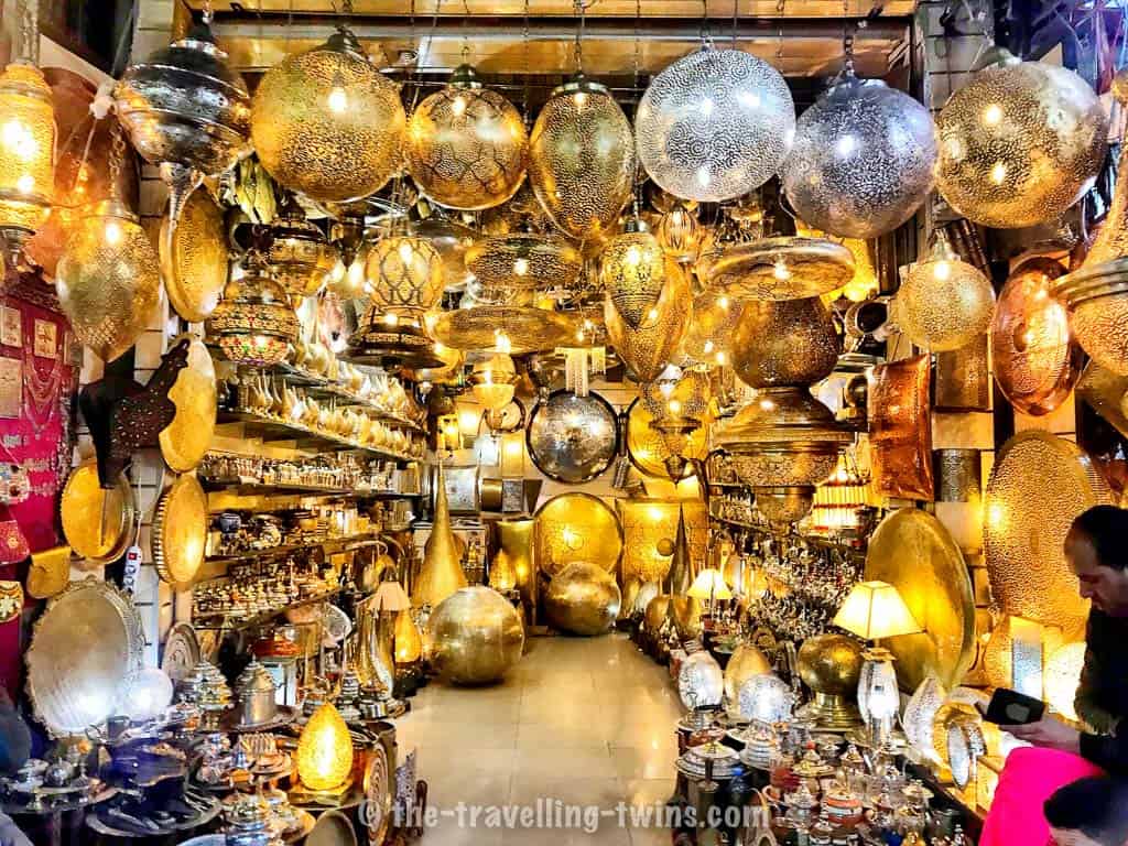 shopping in Marrakech city souk