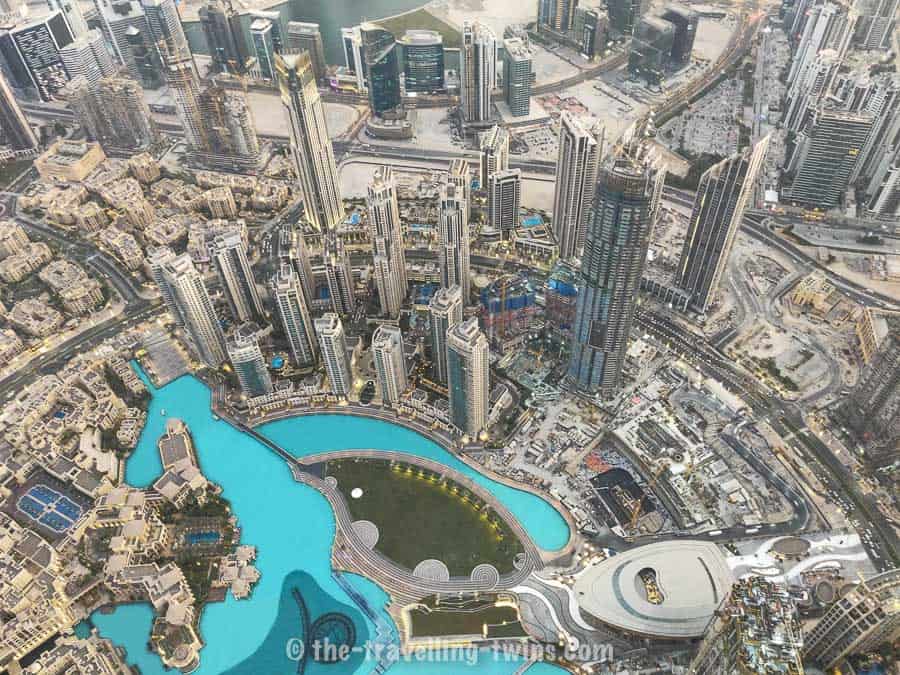 View from Burj Khalifa