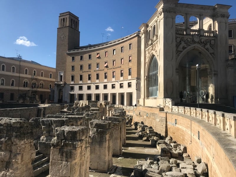Lecce, Puglia - Roman Amphitheater in Lecce 