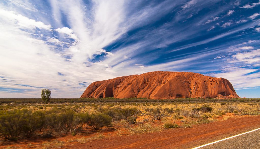 Ayers Rock is located in Uluru Kata Tjuta National Park facts about