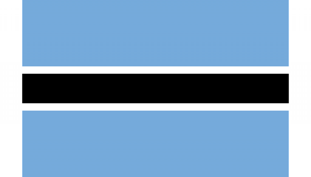 Botswana Flag - facts about botswana 