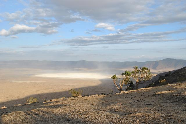 Krater Ngorongoro w północnej Tanzanii,